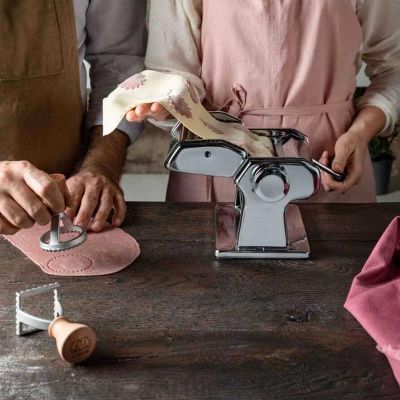 Marcato ماكينة نودلز أطلس 150 وقطعتان من الطوابع - Marcato