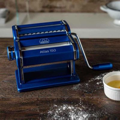 Marcato Atlas 150 Noodle Machine, Blue - Marcato