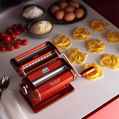 Marcato Atlas 150 Noodle Machine, Red - Marcato