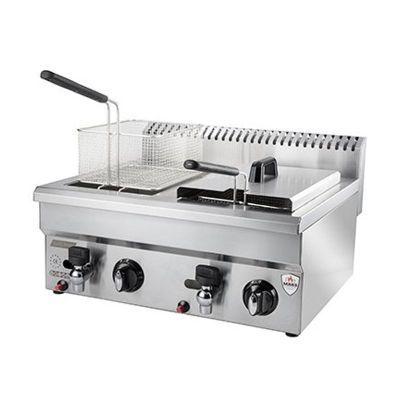 Mars MFR-60G Class Seri Fritöz, 8+8 L, Gazlı - 1