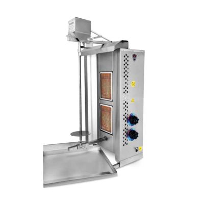 Mars UST-02G Üstten Motorlu 2 Radyanlı Döner Ocağı, Gazlı - 1