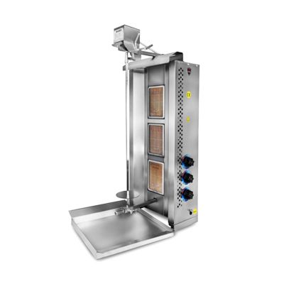 Mars UST-03G Üstten Motorlu 3 Radyanlı Döner Ocağı, Gazlı - 1