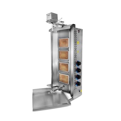 Mars UST-04G Üstten Motorlu 4 Radyanlı Döner Ocağı, Gazlı - 1