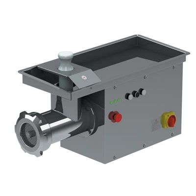 Mateka EPS 42HT No:42 Standlı Et Kıyma Makinesi, Yekpare Inox Kafalı, Paslanmaz Gövdeli, 380V - 1