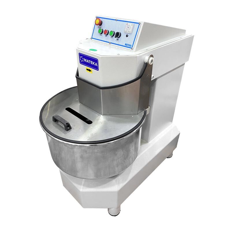 その他 Kinotehnik Practilite 600, 602, 604 Mateka SPK 600T Spiral Hamur Yoğurma Makinesi, Çift Motorlu, 60 kg