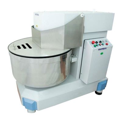 Mateka SPK 800T Spiral Hamur Yoğurma Mikseri, Kasnaklı, 130 kg, 380V - 1