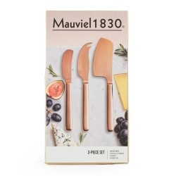 Mauviel 1830 3 Piece Cheese Knife Set - 3