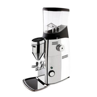 Mazzer Kold S Electronic On Demand Kahve Değirmeni, Parlak Alüminyum - 1