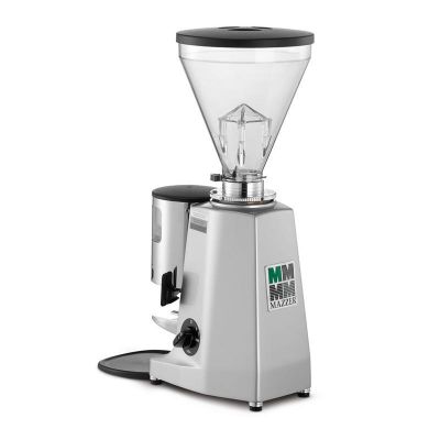 Mazzer Lux Manuel Kahve Değirmeni, Gümüş - Mazzer