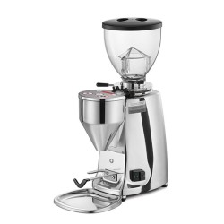 Mazzer Mini Electronic A On Demand Kahve Değirmeni, Parlak Alüminyum - Mazzer