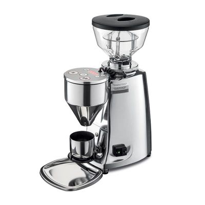 Mazzer Mini Filter On Demand Filtre Kahve Değirmeni, Parlak Alüminyum - 1