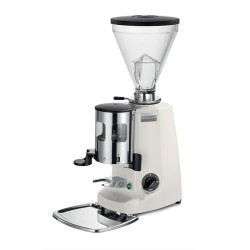 Mazzer طاحنة قهوة سوبر جولي مؤقتة مع مؤقت، أبيض - Mazzer