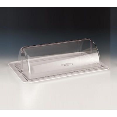 Zicco ZCP-017 Rolltop Kapaklı Polikarbon Muhafaza Kabı, GN 1/1, 42x61 cm - 1