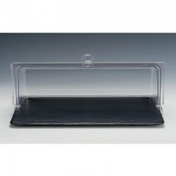 Zicco ZCP-769 Polikarbon Rolltop Kapaklı Melamin Altlı Muhafaza Kabı, GN 1/1, 32x52 cm - Zicco