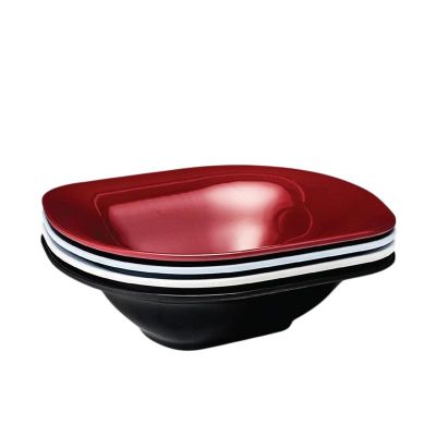 Zicco K-13061 Melamin Teşhir Kasesi, 26x30x8 cm, Beyaz - 2