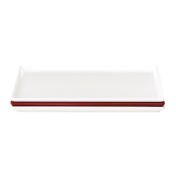 Zicco K-2045 Melamin Teşhir Tabağı, 25x35 cm, Beyaz - Zicco