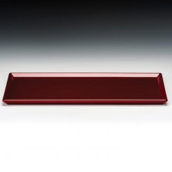 Zicco K-2044 Melamin Teşhir Tabağı, 18x35 cm, Kırmızı - Thumbnail