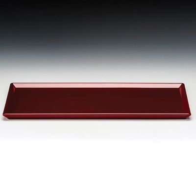 Zicco K-2044 Melamin Teşhir Tabağı, 18x35 cm, Kırmızı - 1