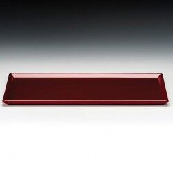 Zicco K-2044 Melamin Teşhir Tabağı, 18x35 cm, Kırmızı - Zicco