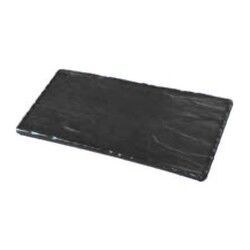 Zicco K-2051 Melamin Teşhir Tabağı, 19x44.5 cm, Mat, Siyah - 2