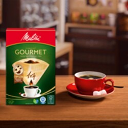 Melitta 1x4 Gourmet Coffee Filter Paper - 5