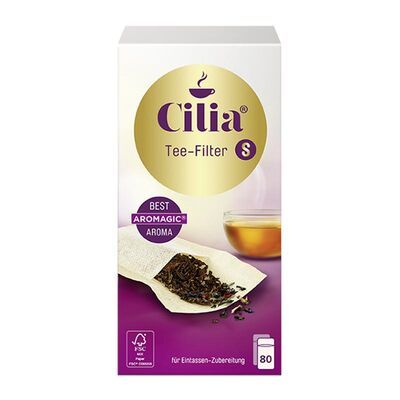 Melitta Cilia Çay Filtresi, Ufak Boy, 80 Adet - 1