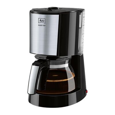 Melitta Enjoy II Glass Top 1017-04 Filtre Kahve Makinesi, Siyah - 1