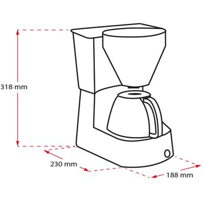 Melitta Enjoy II Glass Top 1017-04 Filtre Kahve Makinesi, Siyah - 4