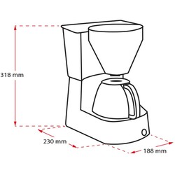 Melitta Enjoy II Glass Top 1017-04 Filtre Kahve Makinesi, Siyah - 4
