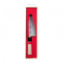 Mercer Deba Chef Knife with Wooden Handle, 15 cm - Mercer Culinary