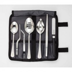 Mercer Service and Tanning Set with Bag, 8 Pieces - Mercer Culinary