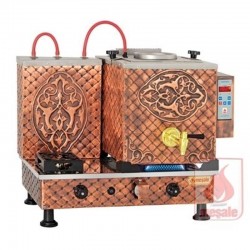 Meşale Antique Tea Boiler, Digital, Full Electric, 1 Teapot - Meşale