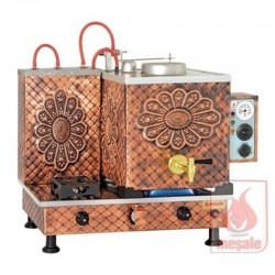 Meşale Antique Turbo Max Tea Boiler, Full Electric, 1 Teapot - Meşale