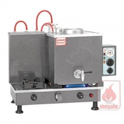 Meşale Chromat Классический чайник, полный автомат, 1 заварочный чайник - Meşale