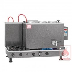 Meşale Chromat Tea Boiler, Digital, Full Automatic, 3 Teapot - Meşale