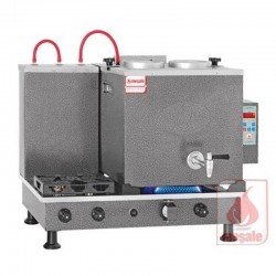 Meşale Chromat Tea Boiler, Digital, Full Electric, 2 Teapot - Meşale