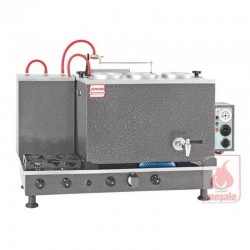 Meşale Chromat Turbo Max Tea Boiler, Full Electric, 3 Teapot - Meşale