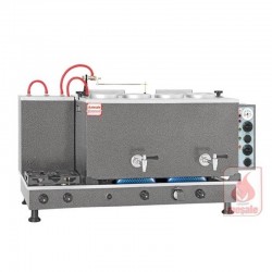 Meşale Chromat Turbo Max Tea Boiler, Full Electric, 4 Teapot - Meşale