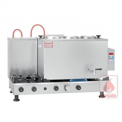 Meşale Inox Чайный кипятильник, цифровой, полностью электрический, 3 заварочных чайника - Meşale