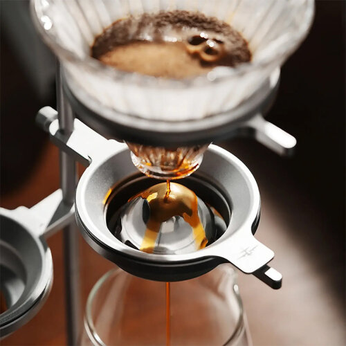 MHW-3Bomber BCH5505 Pour Over Kahve Demleme Standı, Gümüş - 5