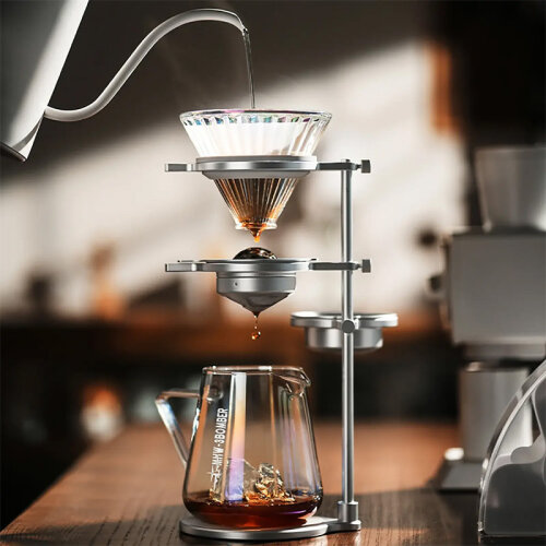 MHW-3Bomber BCH5505 Pour Over Kahve Demleme Standı, Gümüş - MHW-3Bomber (1)
