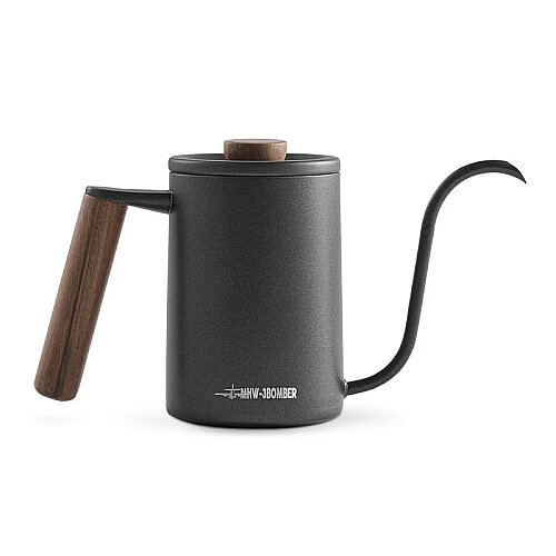 MHW-3Bomber BK5992B Planet Hand Brewing Kettle, 400 ml, Mat Siyah - 1