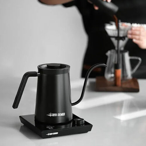 MHW-3Bomber BK6054B-OS Pour Over Isı Ayarlı Kettle, 600 ml, Elektrikli, Siyah - 3