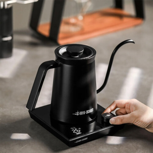 MHW-3Bomber BK6054B-OS Pour Over Isı Ayarlı Kettle, 600 ml, Elektrikli, Siyah - 4