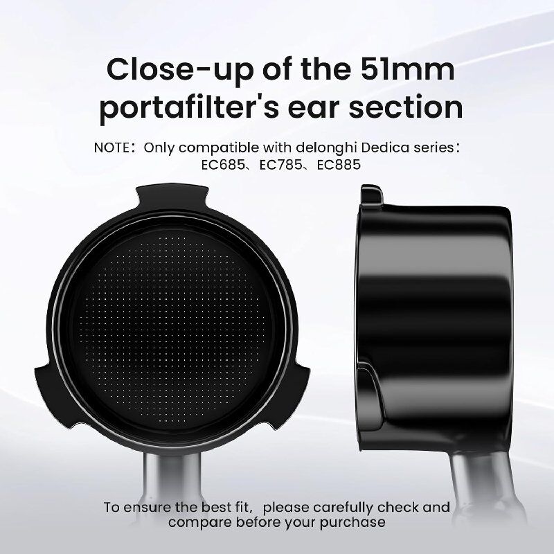 MHW-3Bomber BP7024D3-OS Delonghi Astra Collection Bottomless Portafilter, 51 mm - MHW-3Bomber