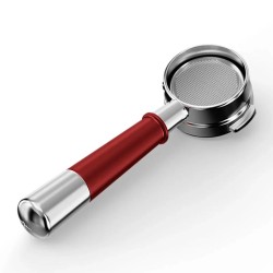 MHW-3Bomber BP7027R-OS FlowLight Collection Floorless Portafilter, 58 mm, Red - MHW-3Bomber