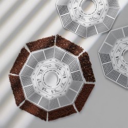 MHW-3Bomber C5626 Карточка для измерения размера кофейного помола, 17 г, 10 см - 2