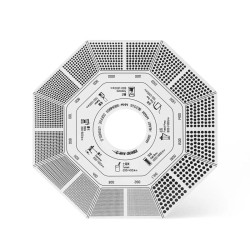 MHW-3Bomber C5626 Kahve Öğütüm Boyutu Ölçüm Kartı, 17 gr, 10 cm - 1