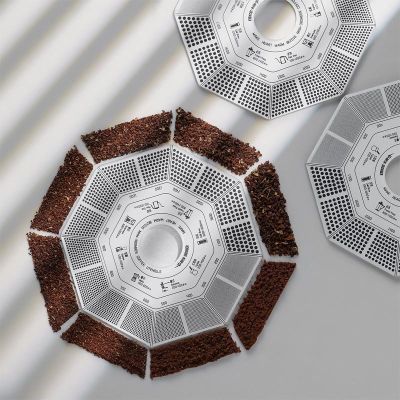 MHW-3Bomber C5626 Kahve Öğütüm Boyutu Ölçüm Kartı, 17 gr, 10 cm - MHW-3Bomber