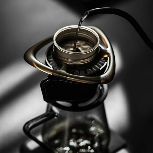 MHW-3Bomber CF6684B Yağmurlama Kahve Dripper, Siyah - 2